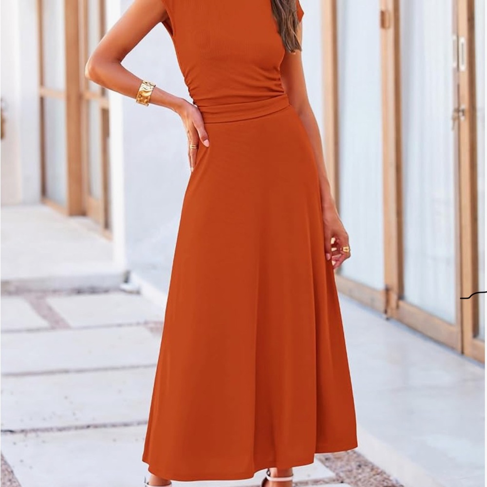 Cute Summer to Fall Orange Women's Skirt